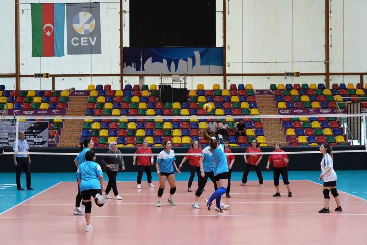 Dövlət qurumlarının əməkdaşları arasında voleybol yarışı keçirilib