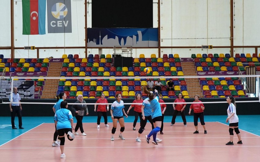 Dövlət qurumlarının əməkdaşları arasında voleybol yarışı keçirilib