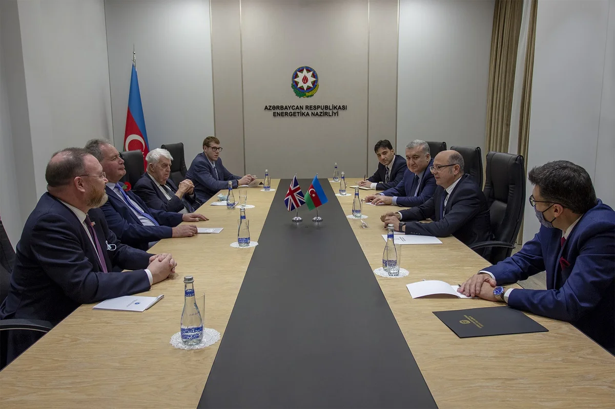 Energetika naziri Britaniya parlamentinin İcmalar Palatasının üzvü ilə görüşüb