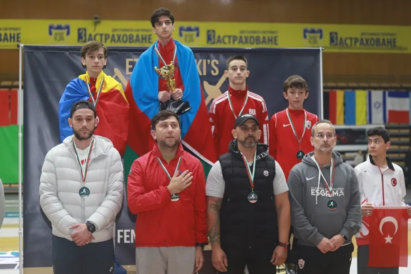 Azərbaycan qılıncoynadanı beynəlxalq turnirdə qızıl medal qazanıb