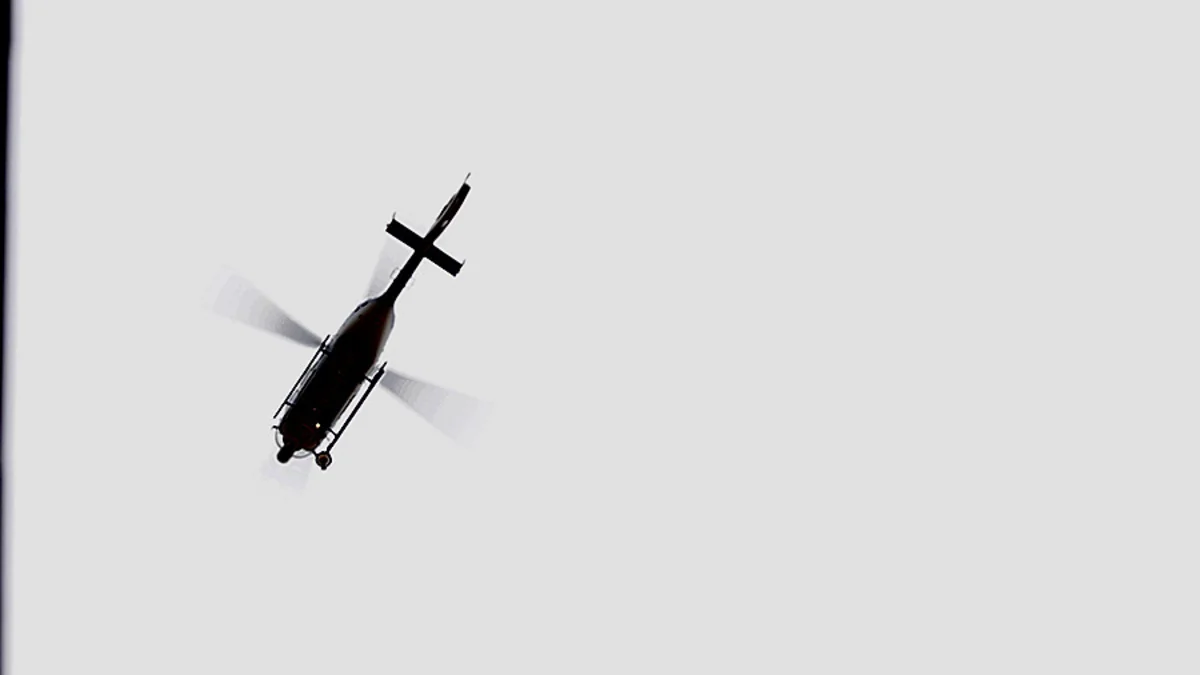 Almaniyada helikopter qəzaya uğrayıb, pilot ölüb