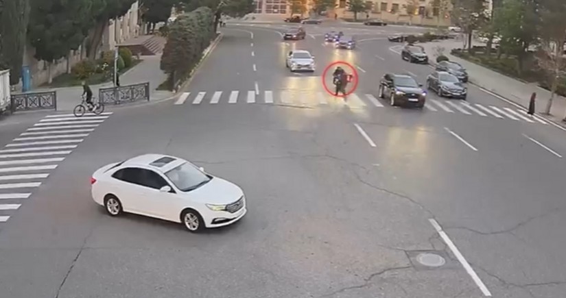 NİİM son zamanlar artan motosiklet qəzaları ilə bağlı sürücülərə müraciət edib