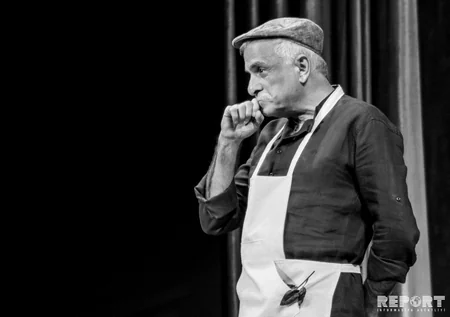 Fuad Poladovun “Azdrama”da sonuncu çıxışı - XATİRƏ FOTOREPORTAJI