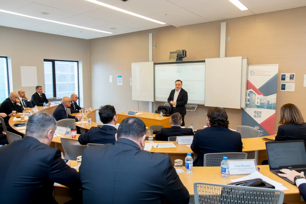 DVX-nın rəhbər şəxsləri üçün keçirilən ”Liderlik Proqramı“ yekunlaşıb