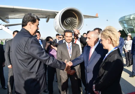 Venesuela Prezidenti Nikolas Maduro Azərbaycana gəlib