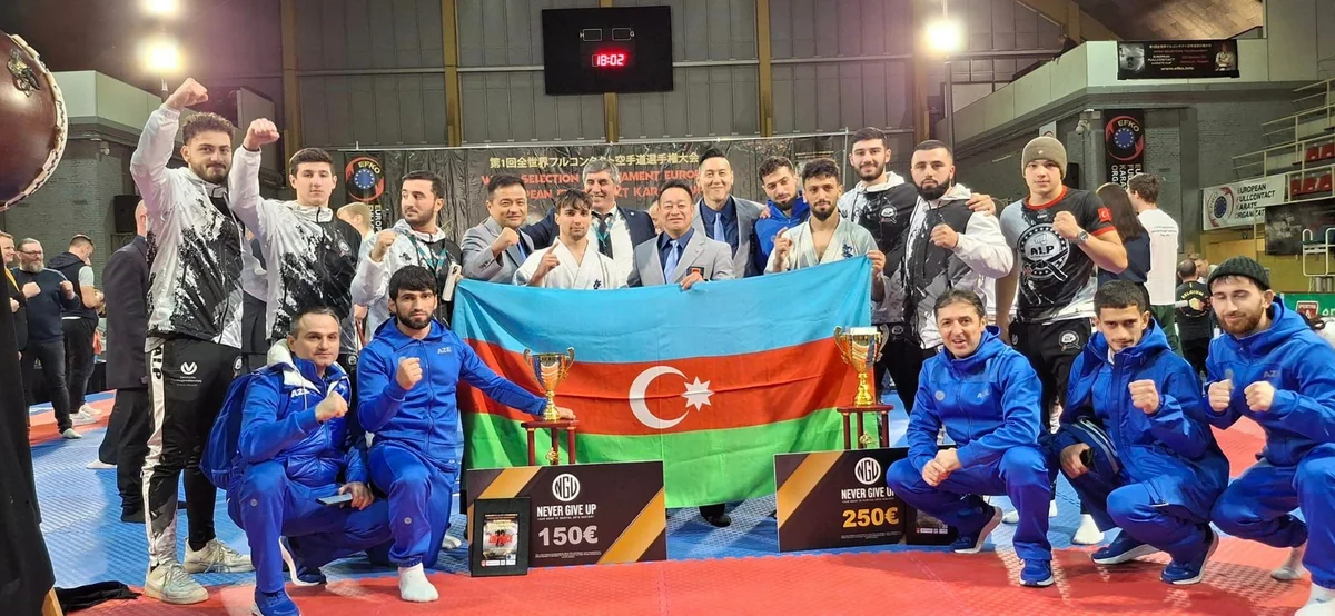 Azərbaycan karateçiləri Avropa Kubokunda 1 qızıl və 1 gümüş medal qazanıblar