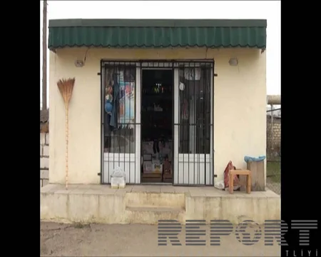 ​Ağstafada mağaza yarılıb