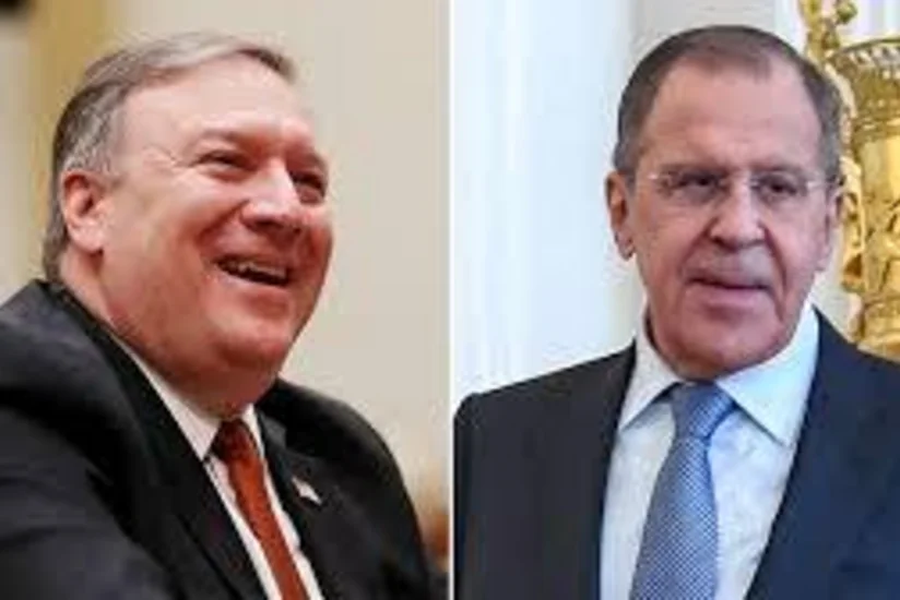US Secretary of State and Russian FM hold meeting in Helsinki