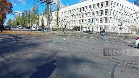 Kyiv after Russian missile attack – PHOTO REPORTAGE 
