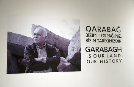 В Музее современного искусства открылась выставка Карабахнаме  страницы истории народного художника Арифа Гусейнова