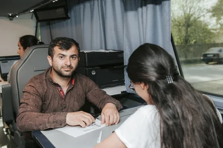 İmişlidə elektron kənd təsərrüfatı informasiya sisteminin tətbiqinə dair səyyar xidmət təşkil edilib