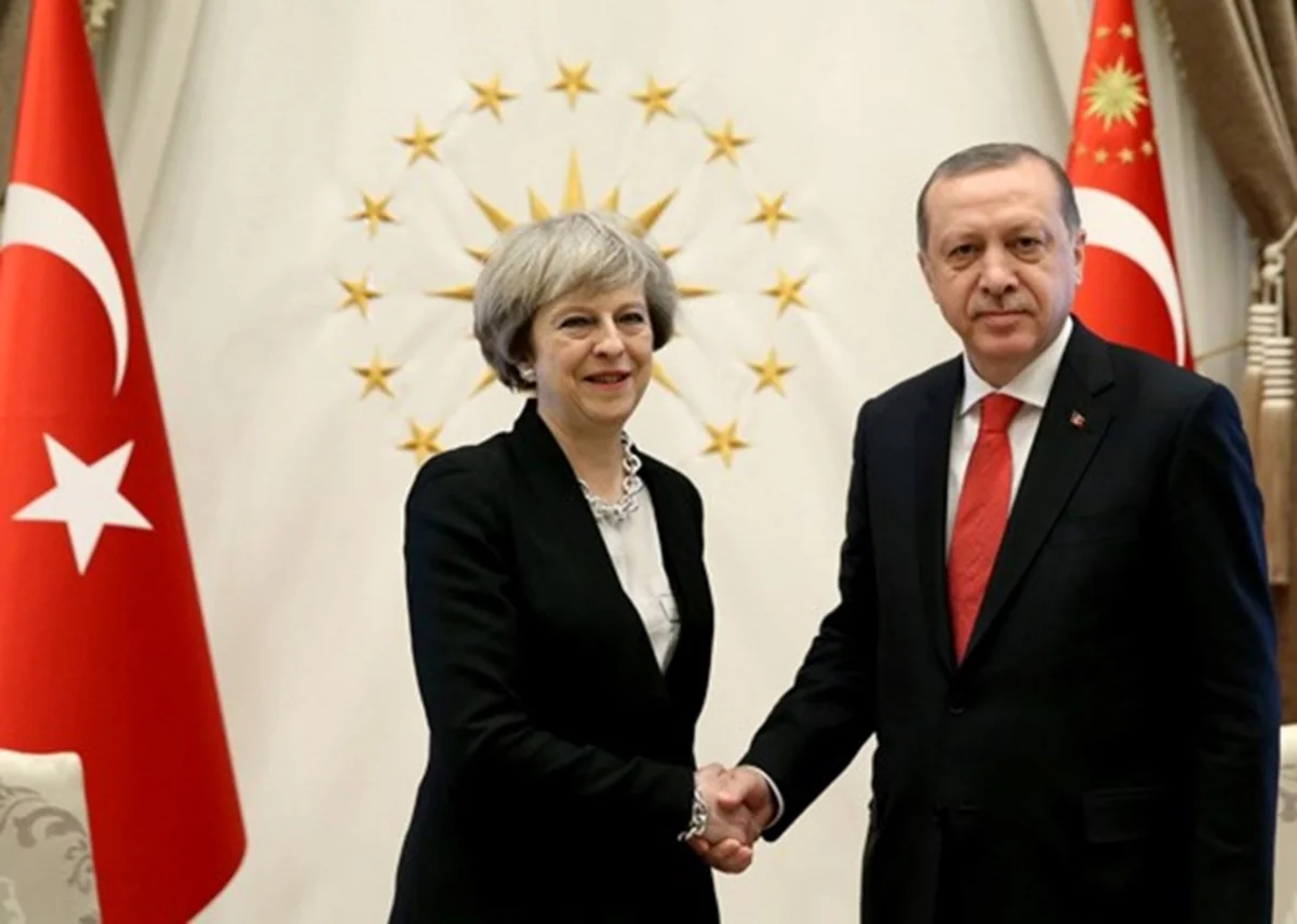 UK Premier Theresa May and Turkish leader Erdoğan met in Ankara