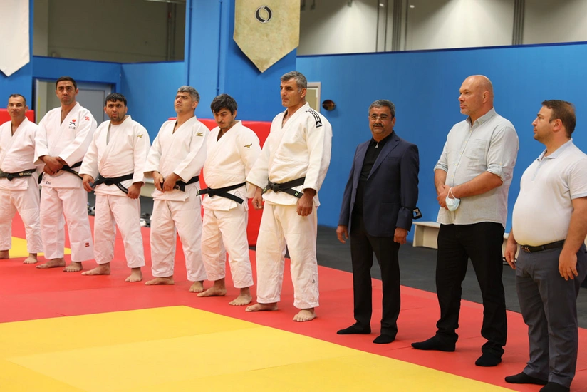 Yeni məşqçilər heyəti Azərbaycan millisinin cüdoçularına təqdim olunub