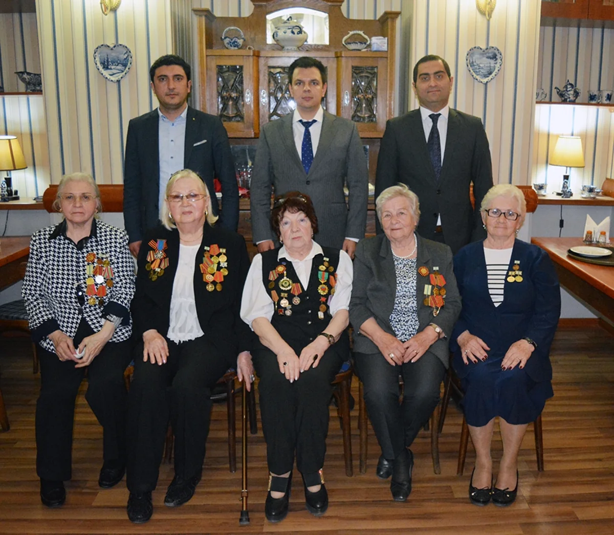 “Nikoil Bank” Böyük Vətən müharibəsi veteranlarını təbrik edib