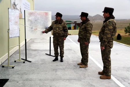Проведены испытания боевых средств и оборудования азербайджанского производства