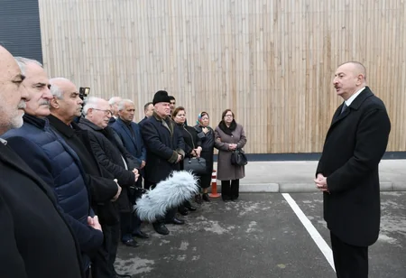 President Ilham Aliyev attended opening of Mardakan-Gala highway
