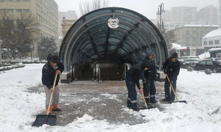 Subway time schedule not changed despite snowy weather