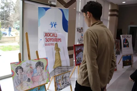 Biləsuvarda Xocalı soyqırımının ildönümü ilə əlaqədar tədbir keçirilib
