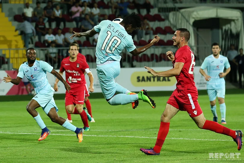 Zirə UEFA Avropa Liqasında qələbə ilə debüt edib - FOTOREPORTAJ