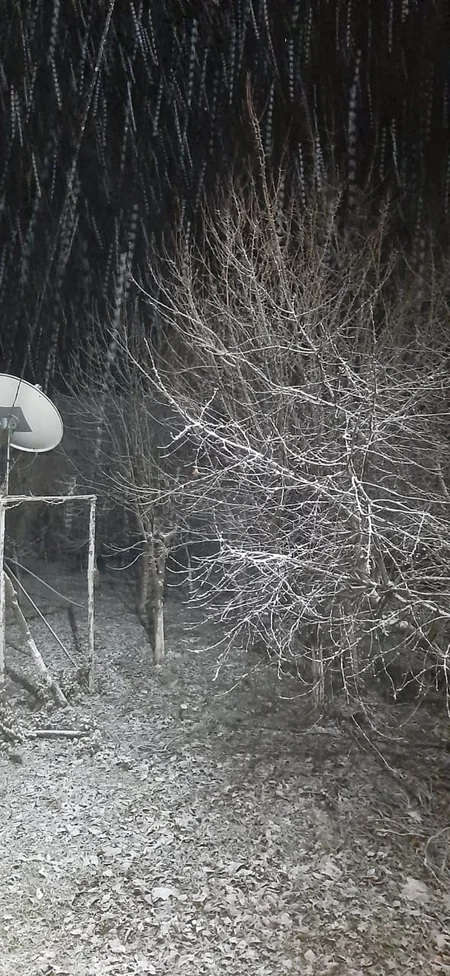 В Шамахинском районе выпал первый снег