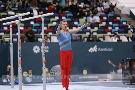 Bakıda idman gimnastikası üzrə Dünya Kubokunun açılış mərasimi keçirilib