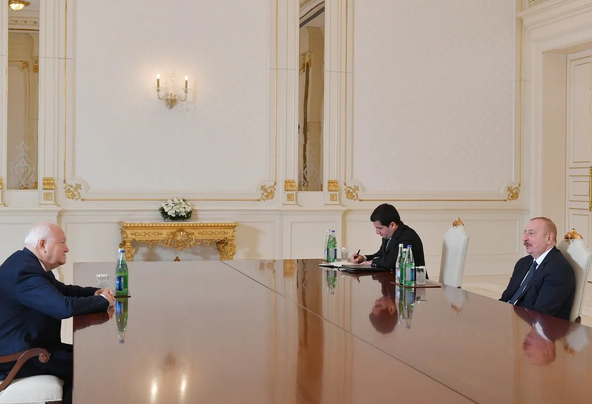 President Ilham Aliyev receives High Representative for UN Alliance of Civilizations