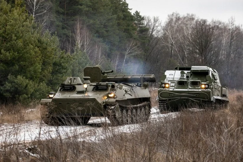 MoD: Belarus accumulates military equipment on Ukrainian border
