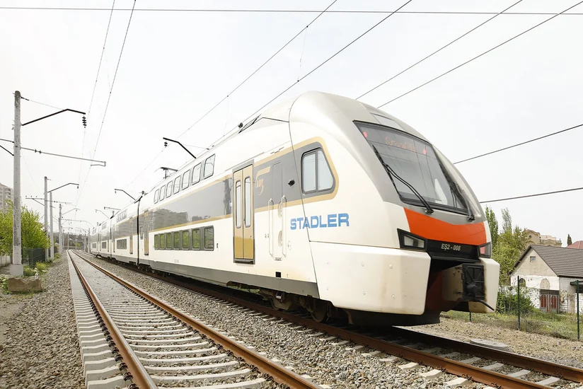 ADY: Bakı-Sumqayıt dəmir yolunda 12 tunel və 25 keçid inşa olunub