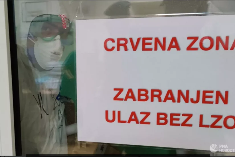 Serbiya komendant saatına keçir, xəstəxanalarda yer yoxdur