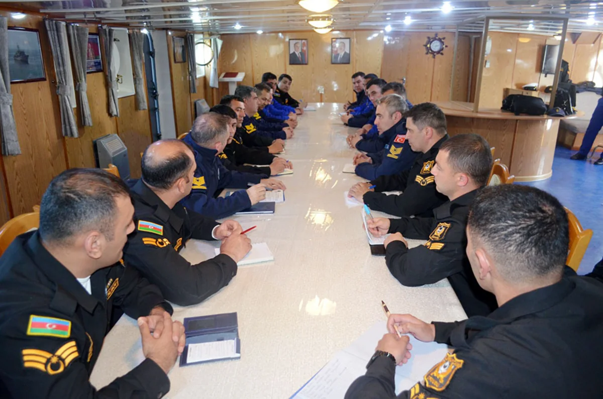 Состоялись совместные практические учения азербайджано-турецких ВМС