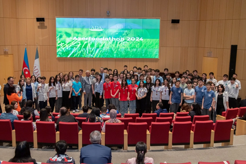 ADA Universitetində “Azerfoodathon” müsabiqəsinin mükafatlandırma mərasimi keçirilib