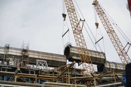 SOCAR prezidenti Etilen-Polietilen Zavodundakı təmir və modernizasiya işlərinin gedişi ilə tanış olub