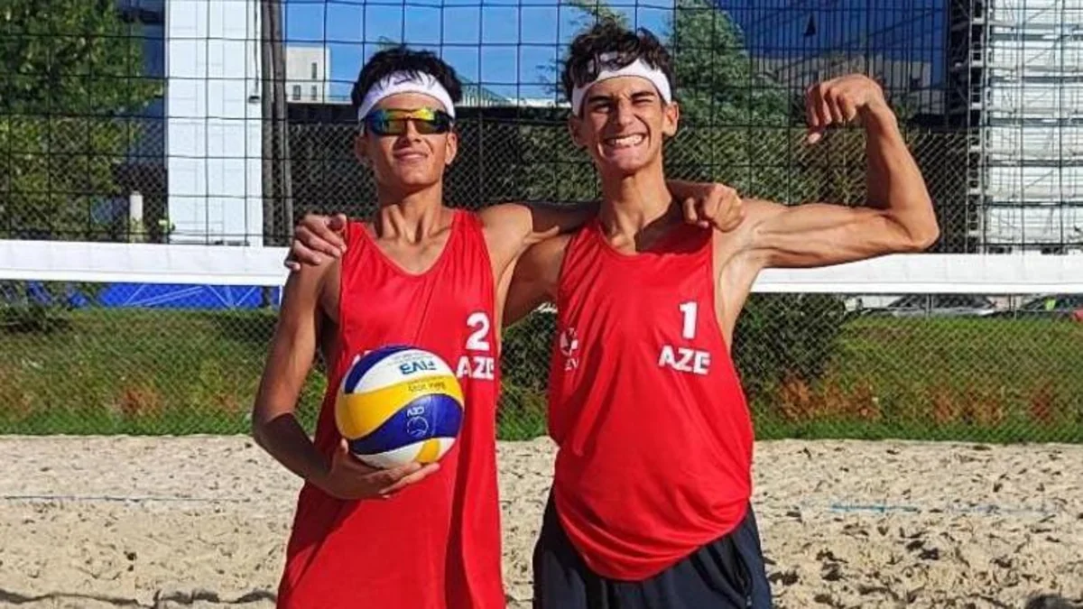 Azərbaycan komandası beynəlxalq voleybol turnirində 1/8 finala yüksəlib