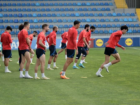 AFFA İcraiyyə Komitəsinin üzvləri milli komanda ilə görüşüblər