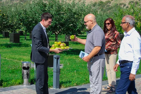 Canadian delegation visits Guba Genocide Memorial Complex