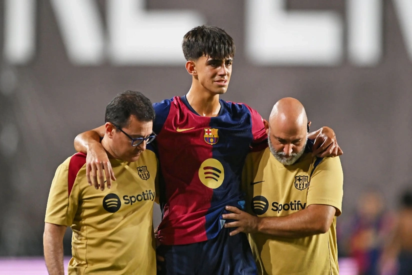 “Barselona”nın futbolçusu ağır zədə alıb