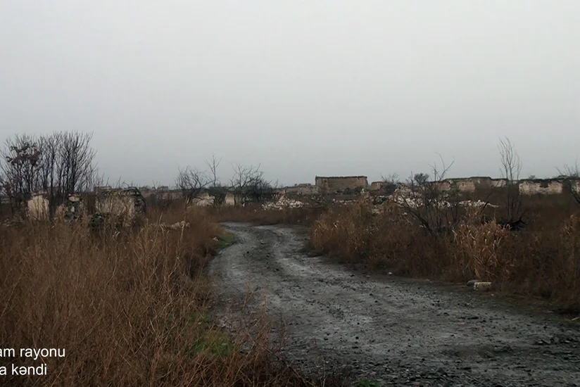 Ağdamın Suma kəndindən videogörüntülər