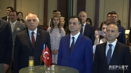 İstanbulda 28 May - Respublika Günü münasibəti ilə təntənəli mərasim keçirilib