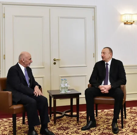 Münxendə Azərbaycan və Əfqanıstan prezidentlərinin görüşü olub