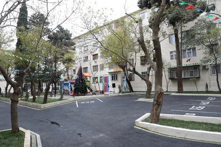 Nəsimidə “Abad həyət” sakinlərin istifadəsinə verilib