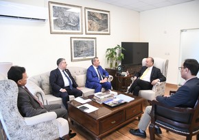 Azerbaijani envoy mulls environment issues with Pakistani minister
