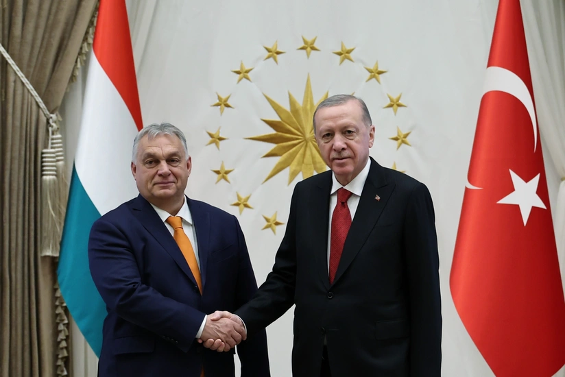 Ərdoğan Viktor Orbanla görüşüb