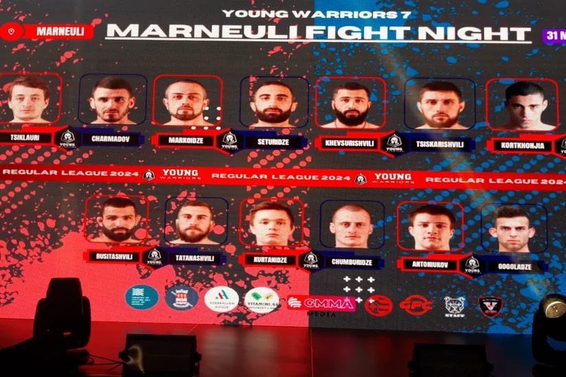 Azərbaycan Evinin rəsmi tərəfdaşlığı ilə Marneulidə ilk dəfə MMA döyüşləri üzrə turnir keçirilib