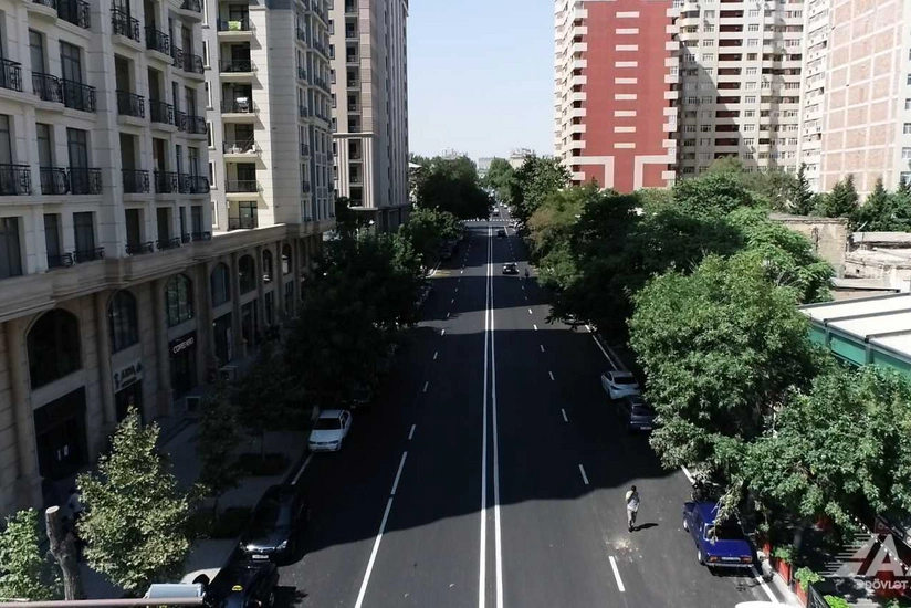 В Баку капитально отремонтирована улица Мирасадуллы Миргасымова