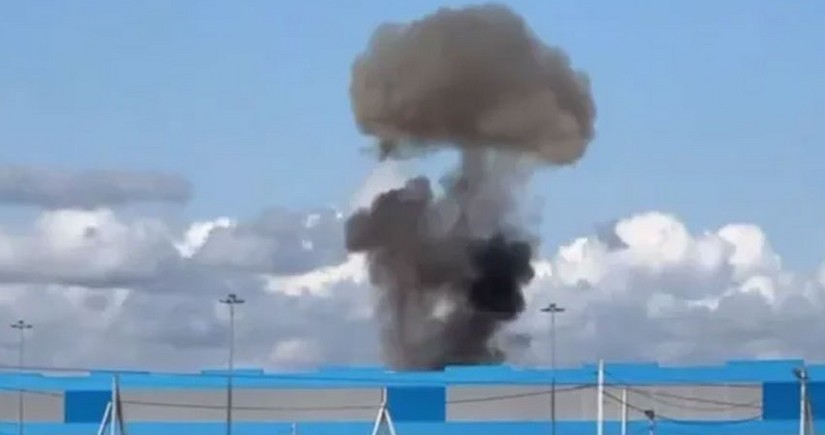 Ukrainian drones blow up Shahed storage hub in Russia's Tatarstan