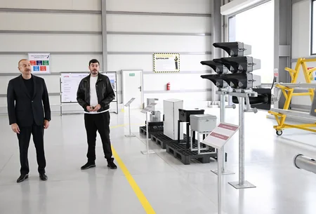 Prezident İlham Əliyev Ağdam Sənaye Parkında görülən işlərlə tanış olub, yeni zavodların açılışlarında iştirak edib