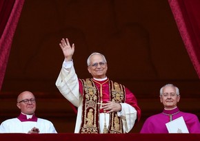 Papa XIV Lev ilk xütbəsində Ukrayna və Yaxın Şərqdə sülhə çağırıb