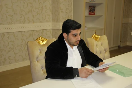 Daşınmaz Əmlakın Dövlət Kadastrı və Reyestrinin sədri Cəlilabadda vətəndaşları qəbul edib