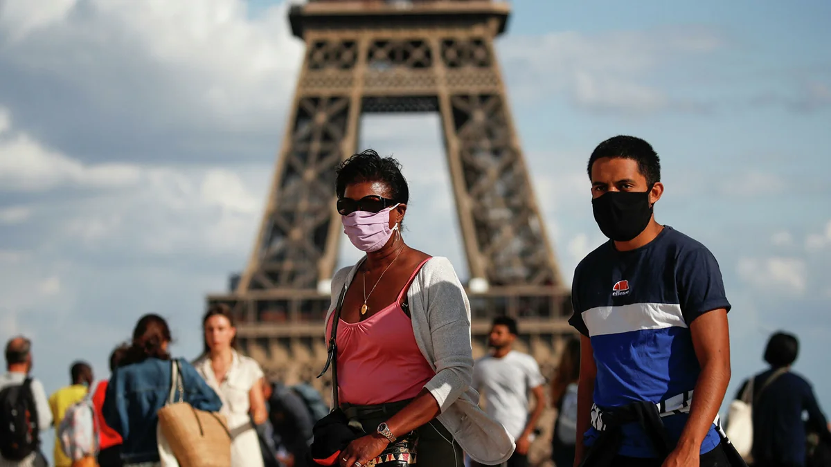 Fransada pandemiyanın 4-cü dalğası bir neçə günə pik nöqtəyə çatacaq