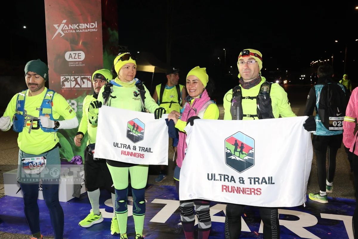 Xankəndi - Bakı ultra marafonunun açılış mərasimi keçirilib